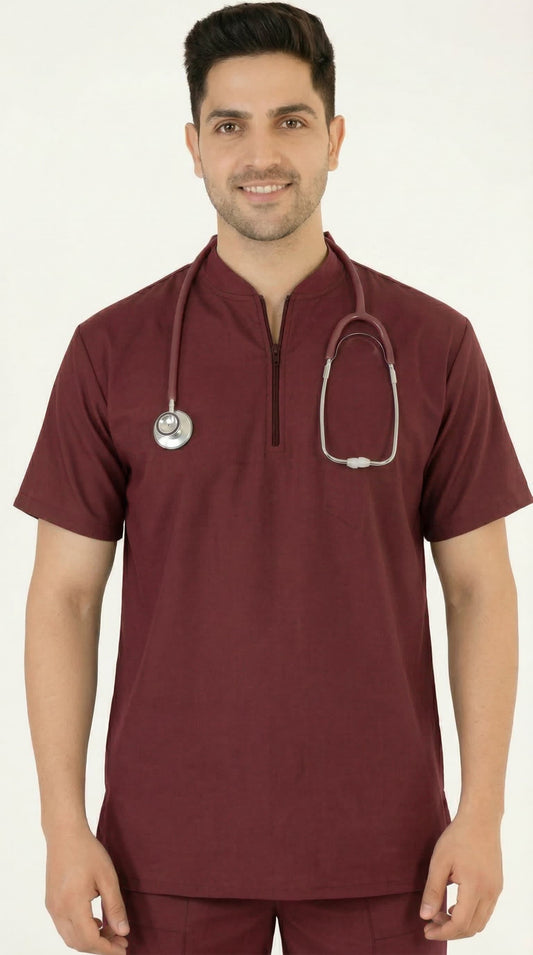 Zip ban Design(Cotton Polyester)