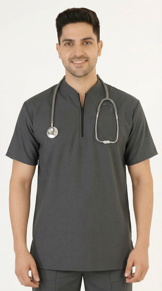 Zip Ban Design(Cotton Polyester)